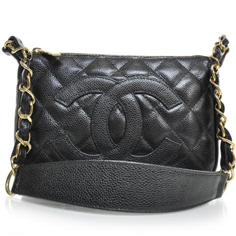 chanel caviar pochette